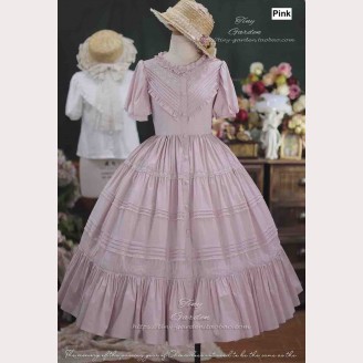 Garden Jardin Classic Lolita Dress Short Sleeves OP by Tiny Garden (TG104)